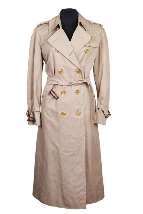 burberry double breasted trench coat|vintage burberry trench coat.